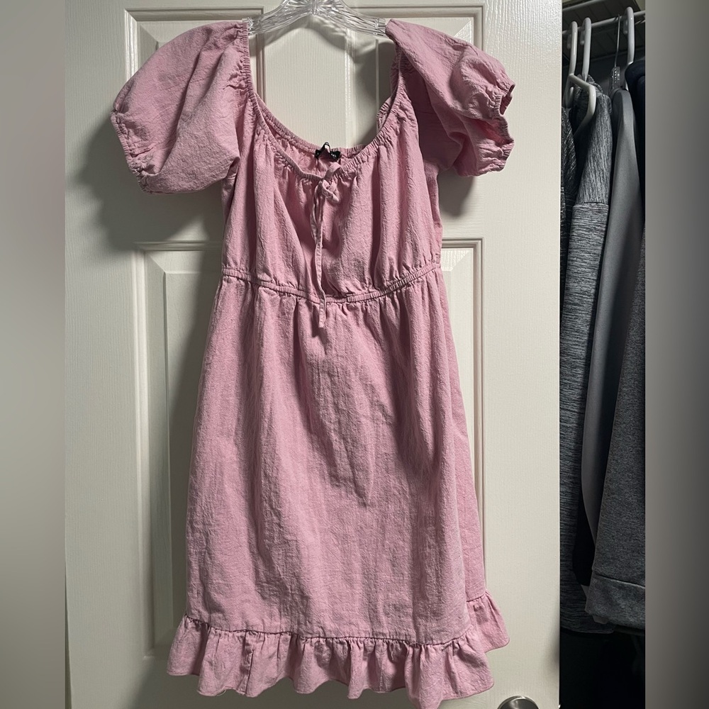 Shein pink dress